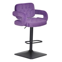 Барний стілець Fancy Square black