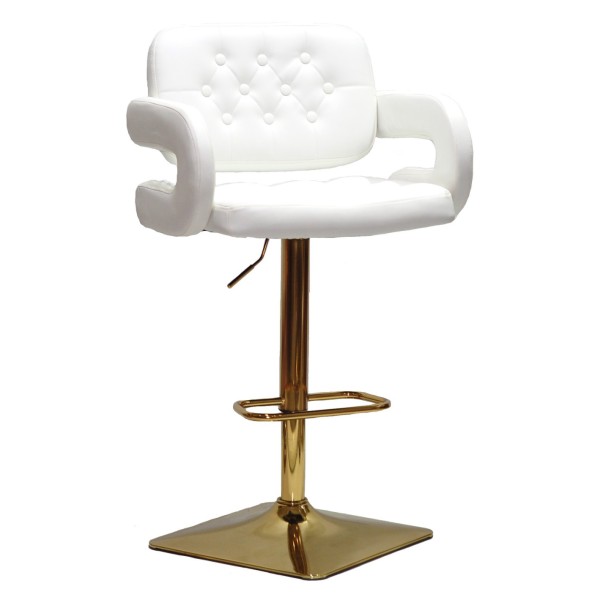 Барний стілець Fancy Square gold – стиль та комфорт для вашого інтер'єру