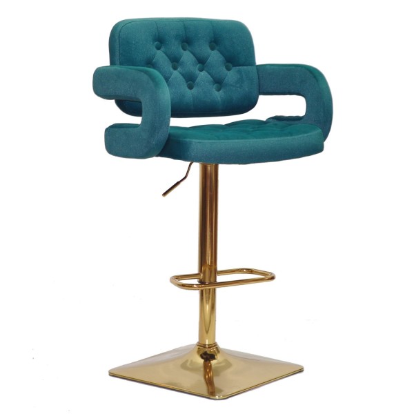 Барний стілець Fancy Square gold – стиль та комфорт для вашого інтер'єру
