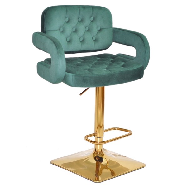 Барний стілець Fancy Square gold – стиль та комфорт для вашого інтер'єру