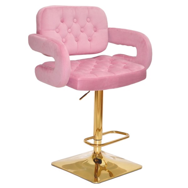 Барний стілець Fancy Square gold – стиль та комфорт для вашого інтер'єру