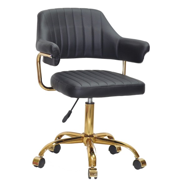 Стілець Bottle Office gold — елегантність та комфорт для вашого офісу