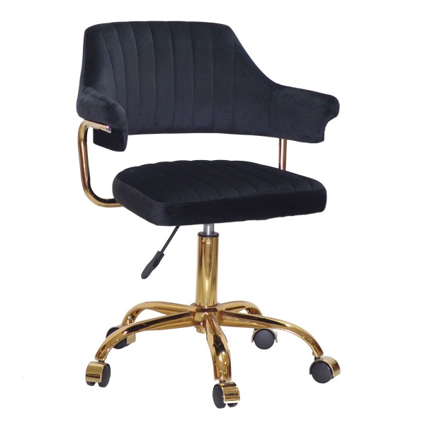 Стілець Bottle Office gold — елегантність та комфорт для вашого офісу