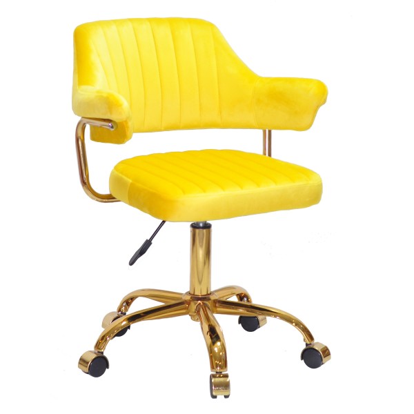 Стілець Bottle Office gold — елегантність та комфорт для вашого офісу