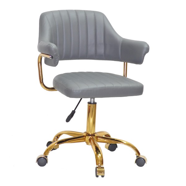 Стілець Bottle Office gold — елегантність та комфорт для вашого офісу