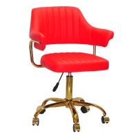 Стул Bottle Office gold