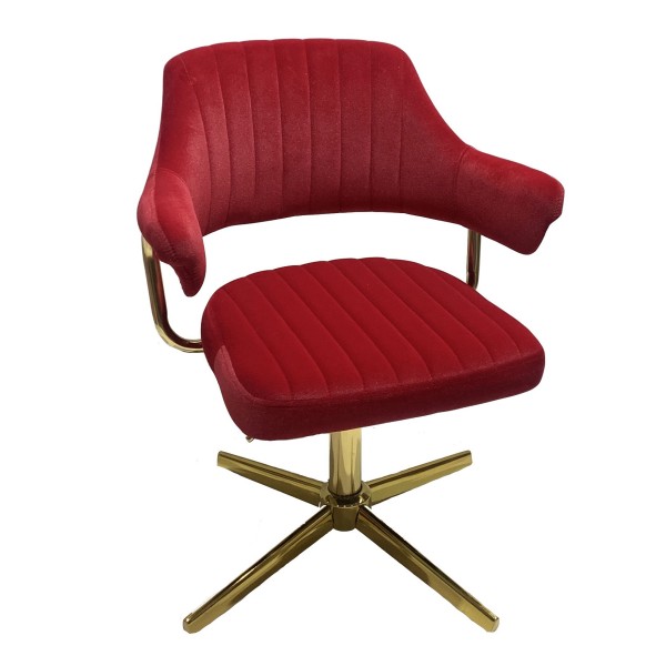 Стілець Bottle Cross Gold – сучасний барний стілець для кухні та офісу