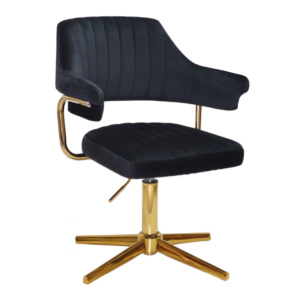 Стілець Bottle Cross Gold – сучасний барний стілець для кухні та офісу