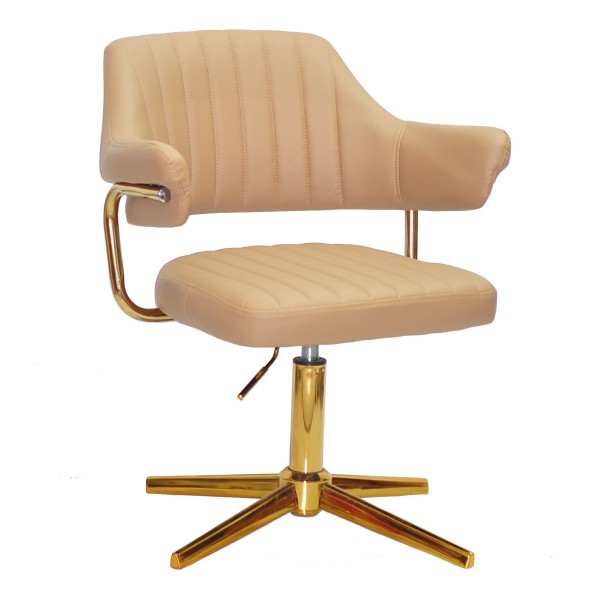 Стілець Bottle Cross Gold – сучасний барний стілець для кухні та офісу