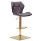 Барний стілець Techno SQ gold
