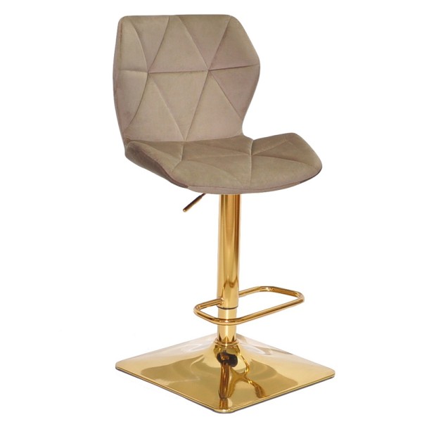 Барний стілець Techno SQ gold