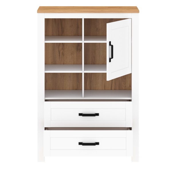 Вітрина низька Lanzette C - ідеальний вибір для вашої вітальні