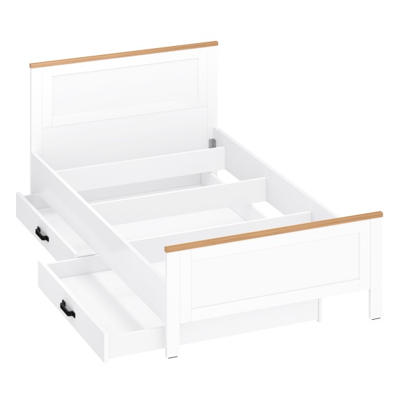 Ліжко Lanzette dZ з висувними ящиками – комфорт і стиль для вашої спальні