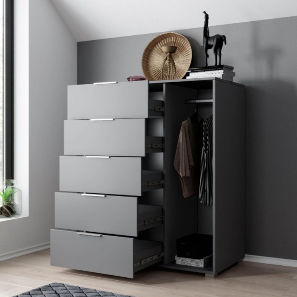 Комод Lucia (Люція) 5ш - Сучасний комод для вашої спальні