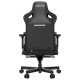 Геймерське крісло Anda Seat Kaiser 3 Size XL Black Fabric – Високий комфорт для довгих ігор
