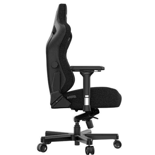 Геймерське крісло Anda Seat Kaiser 3 Size XL Black Fabric – Високий комфорт для довгих ігор