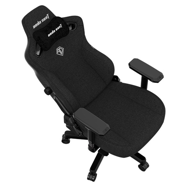 Геймерське крісло Anda Seat Kaiser 3 Size XL Black Fabric – Високий комфорт для довгих ігор