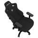 Геймерське крісло Anda Seat Kaiser 3 Size XL Black Fabric – Високий комфорт для довгих ігор