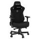 Геймерське крісло Anda Seat Kaiser 3 Size XL Black Fabric – Високий комфорт для довгих ігор