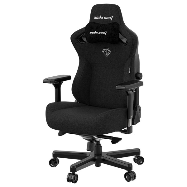 Геймерське крісло Anda Seat Kaiser 3 Size XL Black Fabric – Високий комфорт для довгих ігор
