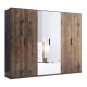 Шафа 6-ти дверна Quadro - сучасний стиль для вашої спальні