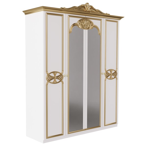 Шафа 4-х дверна Eva — класика для вашої спальні