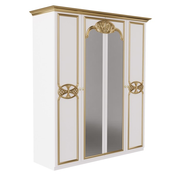 Шафа 4-х дверна Eva — класика для вашої спальні