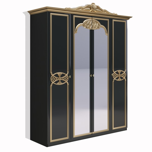 Шафа 4-х дверна Eva — класика для вашої спальні