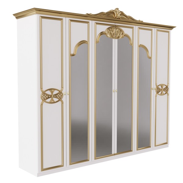 Шафа 6-ти дверна Eva