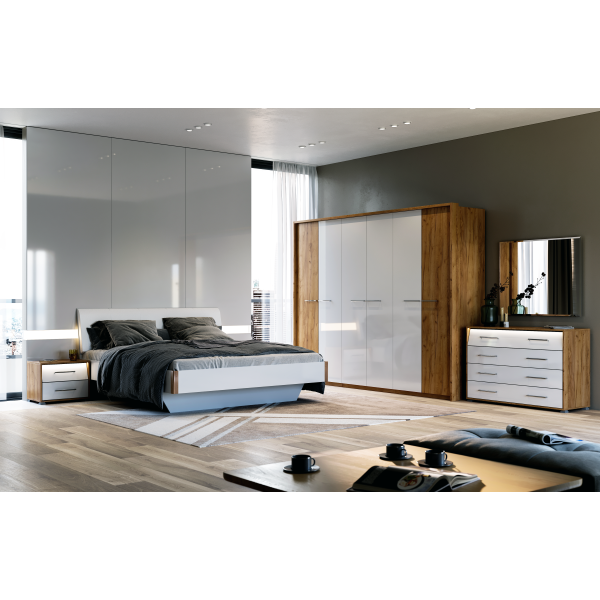 Шафа 6-ти дверна Nicky – стиль та комфорт для вашої спальні