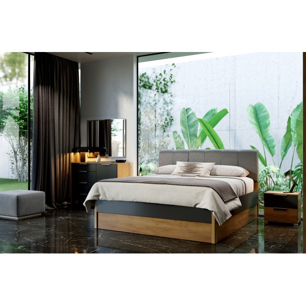 Комод 1 двері 4 шухляди Ramona