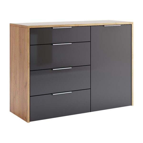 Комод 1 двері 4 шухляди Ramona