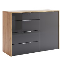 Комод 1 двері 4 шухляди Luna