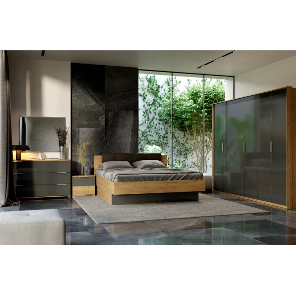 Комод 3 шухляди Luna — сучасний та функціональний