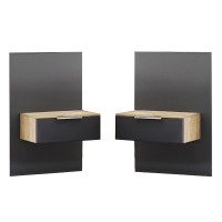 Тумба прикроватная подвесная Luna (2 шт.)