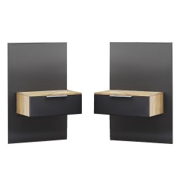 Тумба приліжкова підвісна Luna (2 шт.)