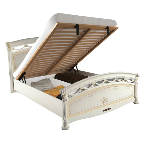 Ліжко Rosella з підйомним механізмом в класичному стилі