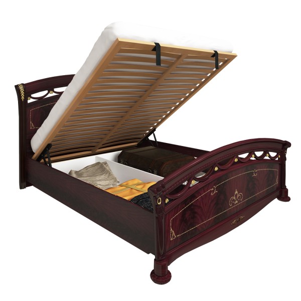 Ліжко Rosella з підйомним механізмом в класичному стилі
