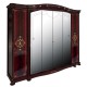 Шафа 6-ти дверна Rosella - класичний стиль для вашої спальні