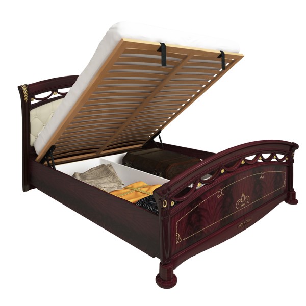 Ліжко Rosella з м'яким узголів'ям - елегантність та комфорт для вашої спальні