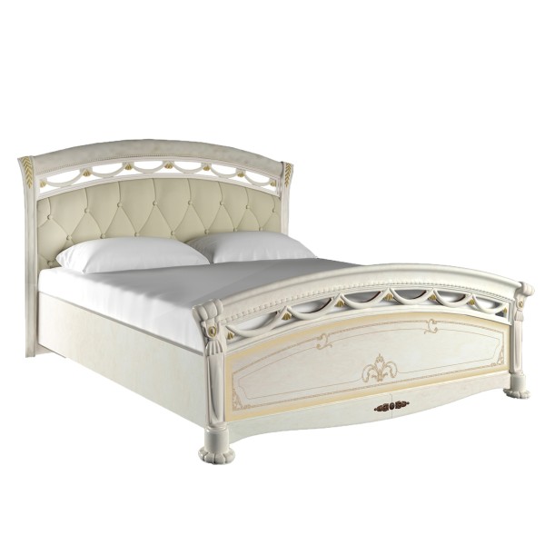 Ліжко Rosella з м'яким узголів'ям - елегантність та комфорт для вашої спальні