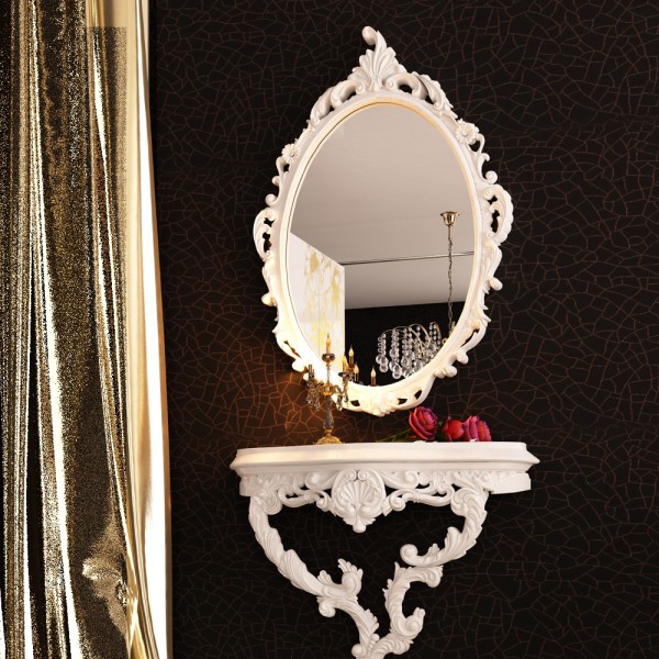 Дзеркало Rosana - елегантний аксесуар для спальні в класичному стилі