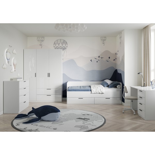 Ліжко Happy — сучасний мінімалізм для вашої спальні