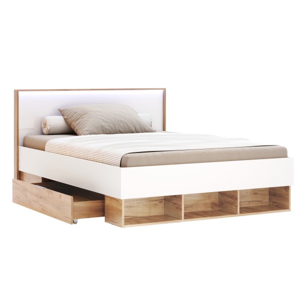 Ліжко Asti Junior з шухлядками - Стиль та функціональність для вашої спальні