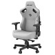 Геймерське крісло Anda Seat Kaiser 3 Size L Grey Fabric