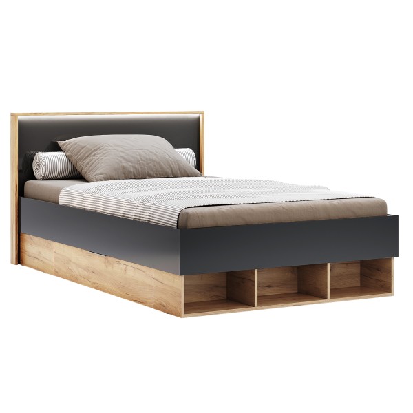 Ліжко Luna Junior з шухлядами для комфортного сну