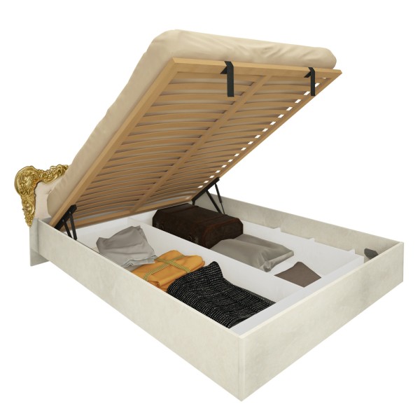 Ліжко Victoria: Класика для вашої спальні з підйомним механізмом