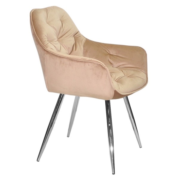 Крісло Nora chrome – стиль і комфорт для вашої кухні