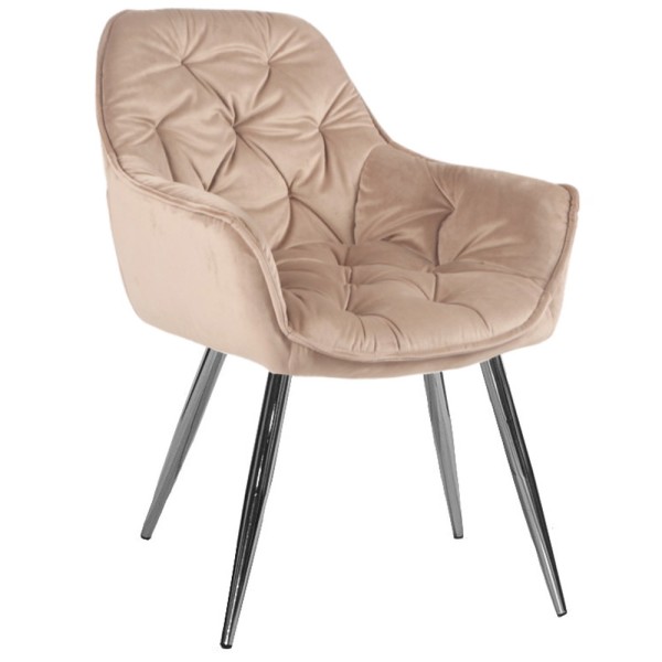 Крісло Nora chrome – стиль і комфорт для вашої кухні