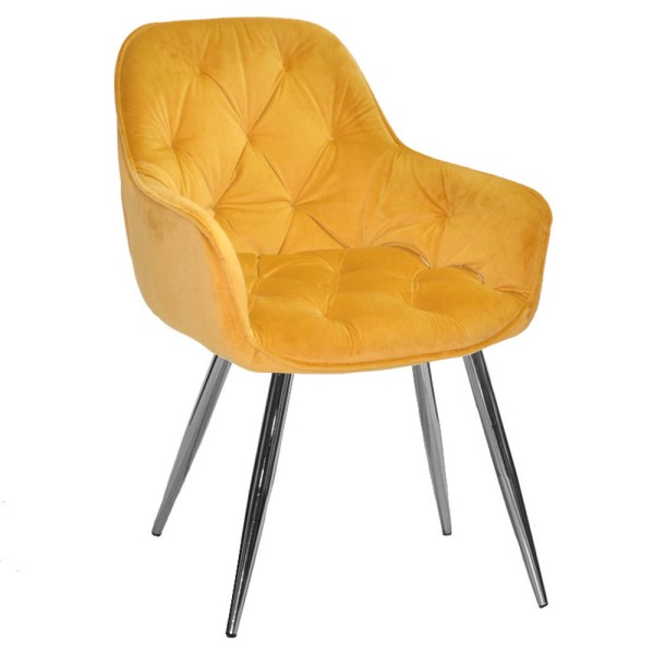 Крісло Nora chrome – стиль і комфорт для вашої кухні